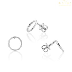 Золотые серьги-пуссеты (0426/1G)