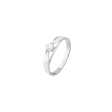 Золотое кольцо с бриллиантом (к1132)