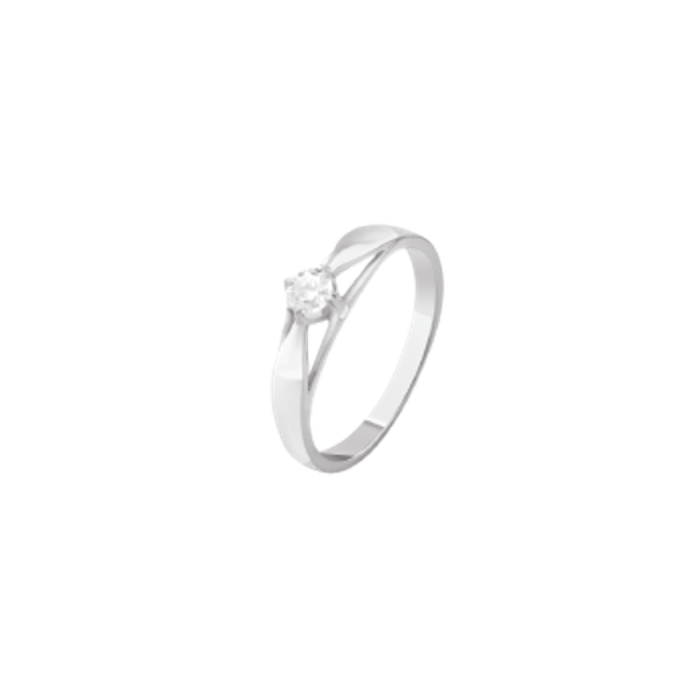 Золотое кольцо с бриллиантом (к1132)