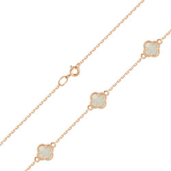 Браслет Van Cleef с перламутром из красного золота (1б013/68б)