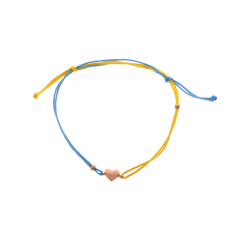 Браслет символіка серце з червоного золота (4109531101)