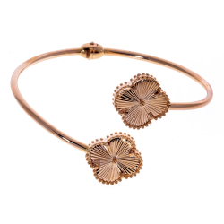 Браслет Van Cleef без камня красное золото (Van Cleef алм)