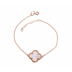 Браслет Van Cleef с перламутром из красного золота (vancleefперл)
