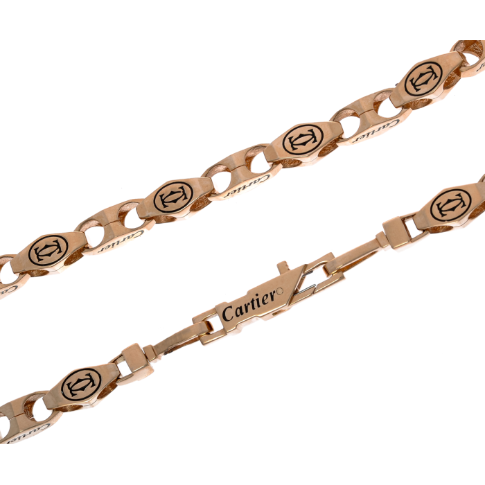 Цепочка Cartier красное золото (л0013-13)
