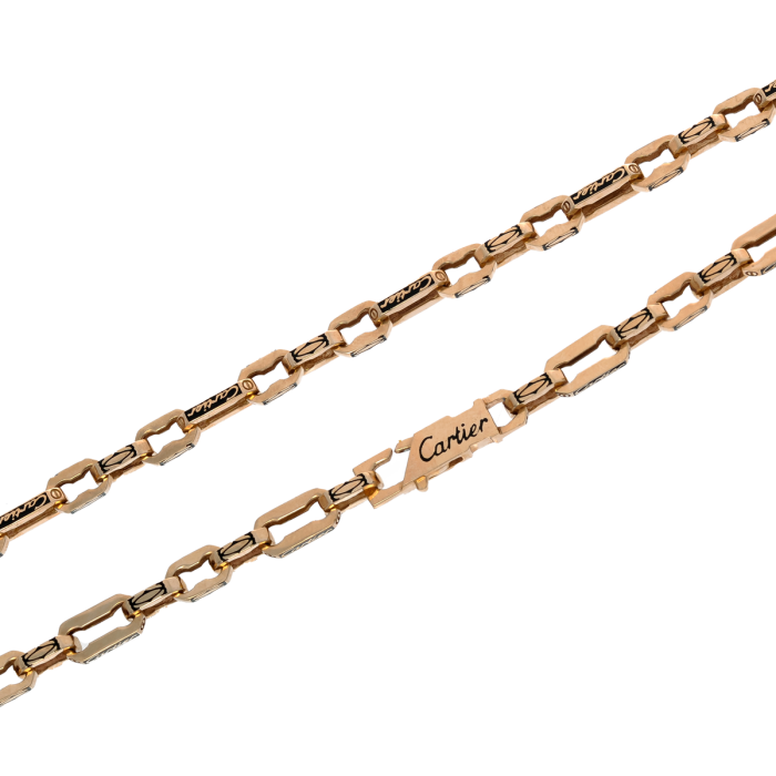 Цепочка Cartier красное золото (ц0041)