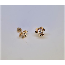 Золоті сережки-пусети (213381)