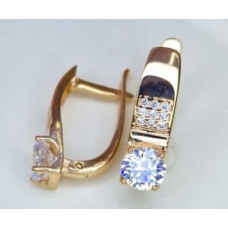 Золотые серьги (213451)