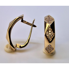 Золотые серьги (214101)