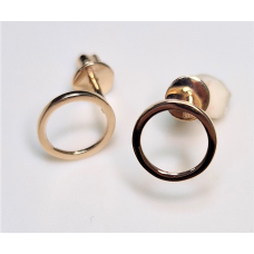 Золотые серьги-пусеты (214860)