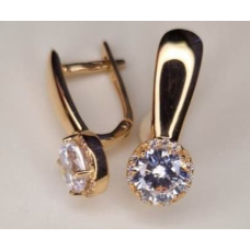 Золотые серьги (215421)