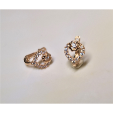 Золотые детские серьги (214351)