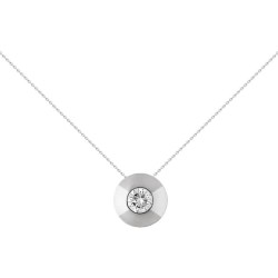 Цепочка-колье с камнем белое золото (7102158102)