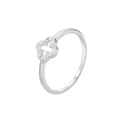 Кольцо Van Cleef с камнем из белого золота (3к165/01б)