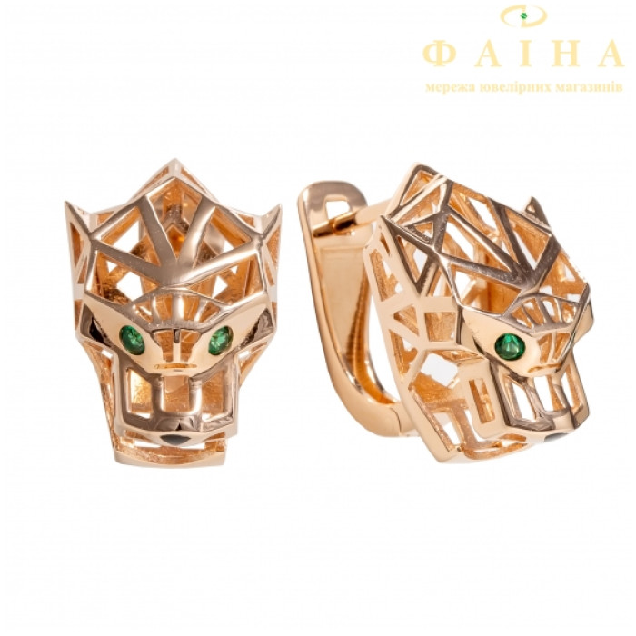 Золотые серьги (24271)