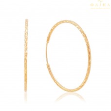 Золоті сережки-кільця (001/3)